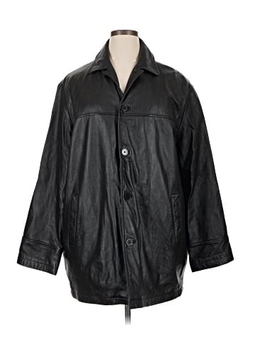 Wilsons Leather Raincoat (view 1)