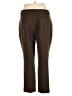 Theory Green Brown Casual Pants Size 16 - photo 2