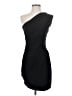 Soprano Solid Black Cocktail Dress Size S - photo 1