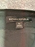 Banana Republic Solid Black Formal Skirt Size 12 - photo 4