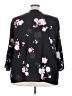 Unbranded 100% Polyester Floral Black 3/4 Sleeve Blouse Size 22 - photo 2