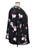 Unbranded 100% Polyester Floral Black 3/4 Sleeve Blouse Size 22 - photo 4