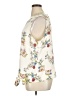 Talbots Floral Ivory Sleeveless Blouse Size 16 - photo 5