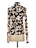CAbi Animal Print Tan Long Sleeve Blouse Size XS - photo 2