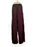 Madewell Solid Burgundy Casual Pants Size 4 - photo 2