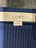 Ann Taylor LOFT Stripes Blue Turtleneck Sweater Size XS - photo 7