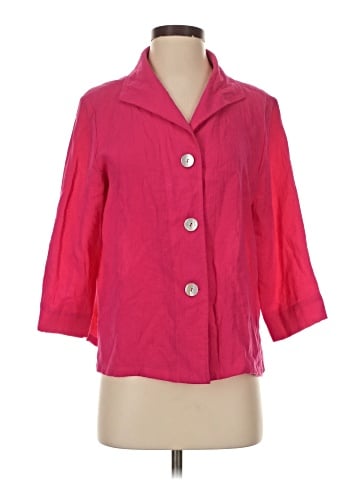 Fridaze 3/4 Sleeve Button-Down Shirt (view 1)