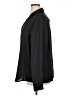 dip 100% Polyester Solid Black Long Sleeve Blouse Size XL - photo 5