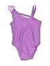 Circo Floral Purple One Piece Swimsuit 6-9 MO / 9 MO - photo 2