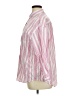 Old Navy 100% Cotton Stripes Pink Long Sleeve Button-Down Shirt Size L - photo 5