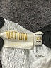 NATION LTD 100% Cotton White 3/4 Sleeve Top Size XS - photo 7