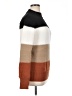 Unbranded Color Block Brown Turtleneck Sweater Size XL - photo 4