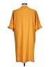 Unbranded 100% Polyester Orange Casual Dress Size L - photo 2
