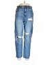 Bershka Hearts Blue Jeans Size 31 waist - photo 1