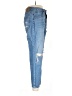 Bershka Hearts Blue Jeans Size 31 waist - photo 4