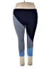 MTA Sport Color Block Blue Active Pants Size 2X - photo 1