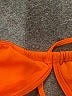 Unbranded Orange Swimsuit Top Size M - photo 3