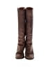 J.Crew 100% Leather Brown Boots Size 8 - photo 2