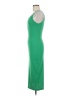 Shein Solid Green Casual Dress Size 6 - photo 5