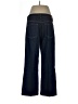 Zara Chevron-herringbone Blue Jeans Size 12 - photo 2