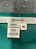 Studio M 100% Polyester Teal Long Sleeve Blouse Size M - photo 7