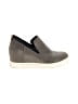 Dr. Scholl's 100% Leather Solid Gray Sneakers Size 9 - photo 1