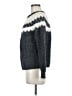 J Brand Chevron-herringbone Gray Pullover Sweater Size M - photo 5