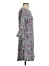 Massini Paisley Gray Casual Dress Size S - photo 4