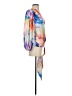 Elliatt 100% Polyester Tie-dye Orange Purple Kimono Size XS - photo 4