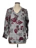 Ellen Tracy Gray 3/4 Sleeve Blouse Size L - photo 1