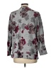 Ellen Tracy Gray 3/4 Sleeve Blouse Size L - photo 2