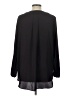 Apt. 9 100% Polyester Black Long Sleeve Blouse Size L - photo 2