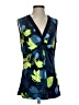 Tahari Blue Sleeveless Blouse Size S - photo 1