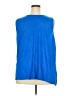 Colleen Lopez Blue Sleeveless Blouse Size 3X - photo 2