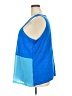 Colleen Lopez Blue Sleeveless Blouse Size 3X - photo 5