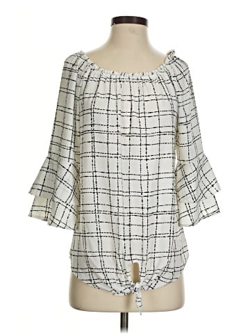 I.N. Studio 3/4 Sleeve Blouse (view 1)