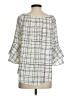 I.N. Studio 100% Polyester White 3/4 Sleeve Blouse Size S - photo 2