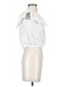 Bohemian White Sleeveless Blouse Size 2 - photo 4