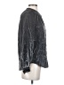 Pilcro Metallic Gray Long Sleeve Blouse Size XS - photo 4