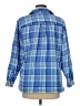L.L.Bean 100% Cotton Plaid Blue Long Sleeve Button-Down Shirt Size M - photo 2