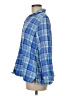 L.L.Bean 100% Cotton Plaid Blue Long Sleeve Button-Down Shirt Size M - photo 5
