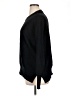 Unbranded Solid Black Pullover Sweater Size XL - photo 5