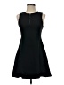 Unbranded Solid Black Cocktail Dress Size S (estimated) - photo 1