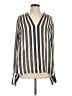 Rag & Bone 100% Viscose Silver Long Sleeve Blouse Size L - photo 1