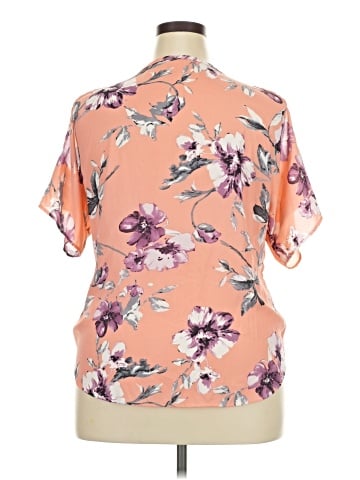 Haptics Short Sleeve Blouse (view 2)