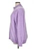 Blair 100% Polyester Solid Purple Turtleneck Sweater Size XL - photo 5