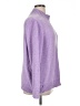 Blair 100% Polyester Solid Purple Turtleneck Sweater Size XL - photo 4