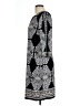 Sandra Darren Paisley Black Casual Dress Size L - photo 5