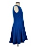J. Peterman Solid Blue Casual Dress Size 4 - photo 4