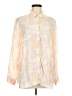 J.Jill Paisley Ivory Long Sleeve Blouse Size M - photo 1